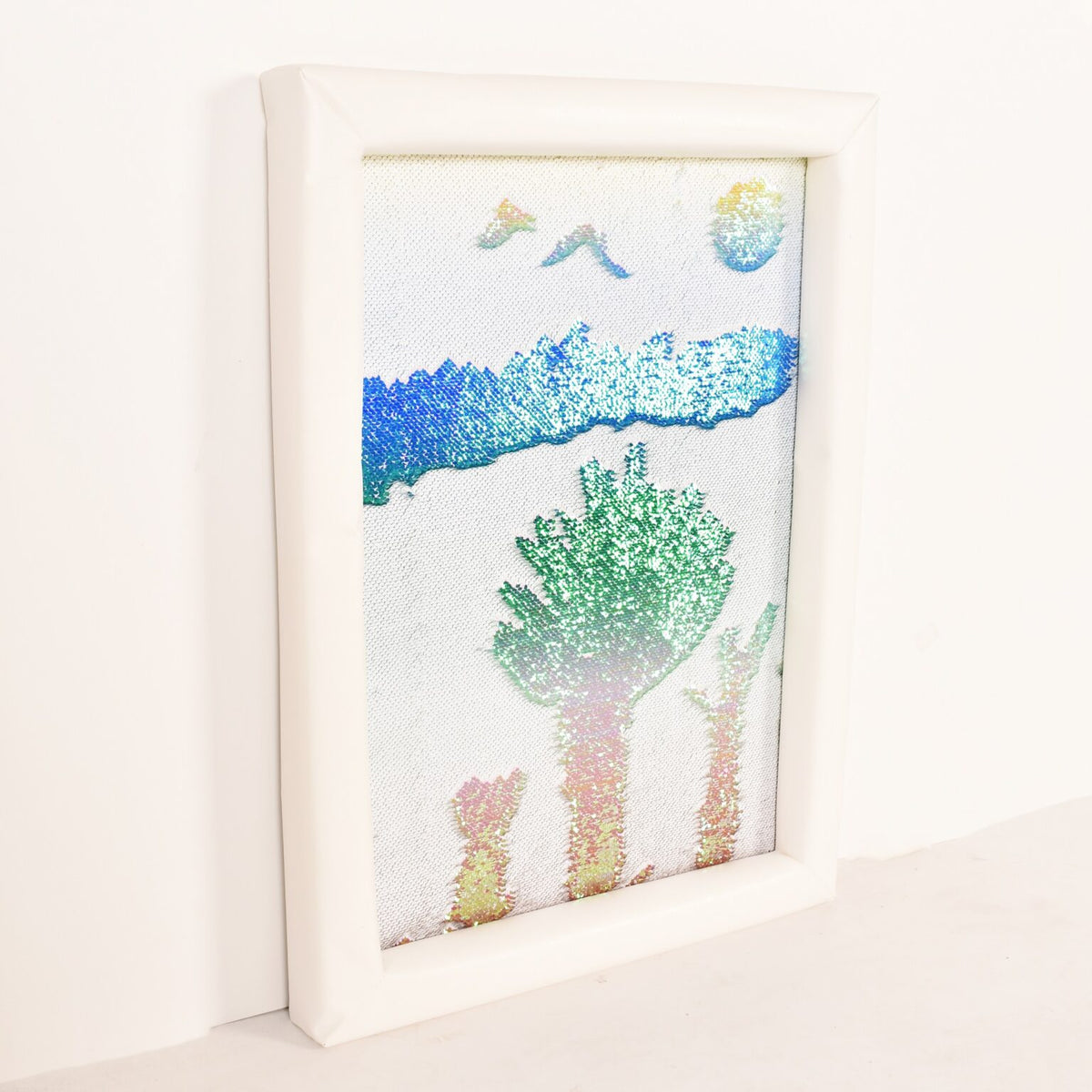 Flip Sequin Board: Make a Picture. (With Padded Frame)(750×550)