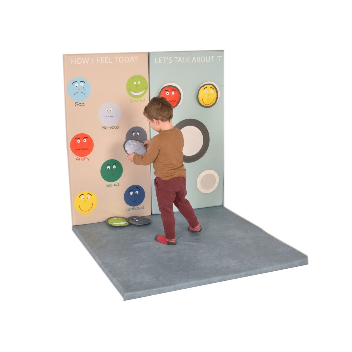 Let’s Talk About it Interactive Wall & Floor padding