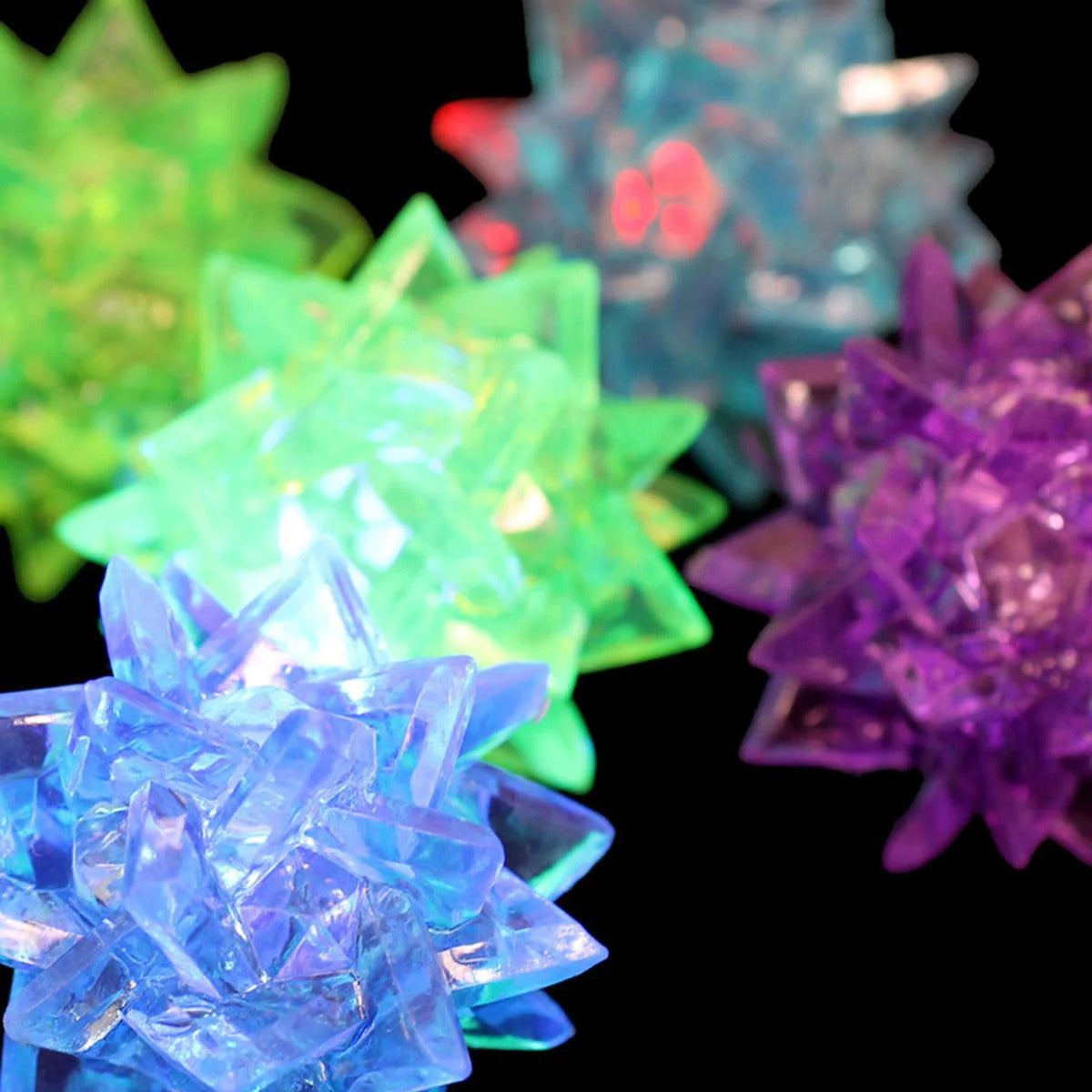 Crystal bounce ball