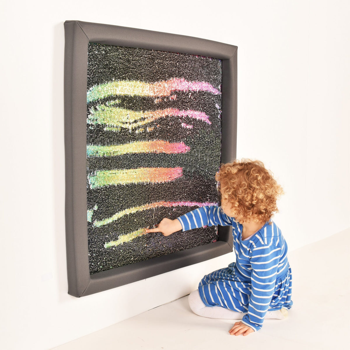 Large Flip Sequin Board with soft frame (840mm sq.)
