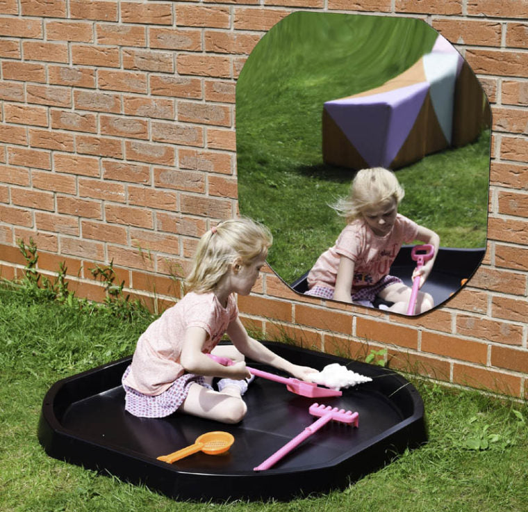 Tuff Tray Children’s Plastic Safety Mirror