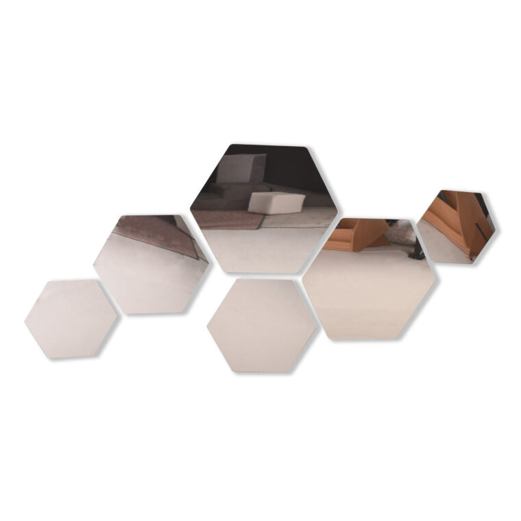 Hexagon Mirror Set (indoor/outdoor)
