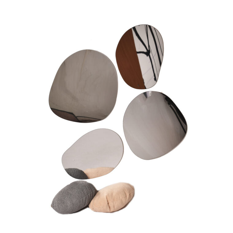 Pebbles Mirror Set (indoor/outdoor)