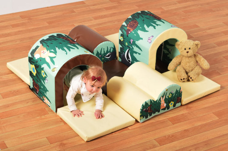 Toddler Tunnels Soft Play Set — forrest