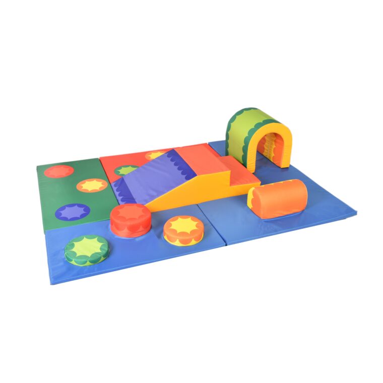 Safer-Play Large Soft Play Set (with integrated safety mats)