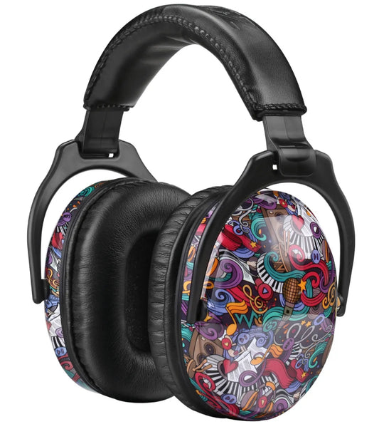 Music Ear Defenders — Music (black)